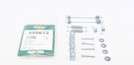 Комплект пружинок колодок ручника Renault Clio /Peugeot 206 1.1-1.9TD 98- (Bendix) 380 950672 фото товару