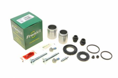 Ремкомплект супорта (переднього) Honda Accord 08- (d=38/43mm) (+2 поршня/направляюча) (Akebono) 380 738152 фото товару