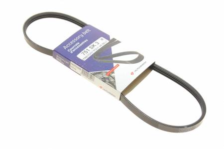 Ремінь генератора Renault Clio IV 1.2 16 12- (3PK751) 239 751 SK 3 фото товару