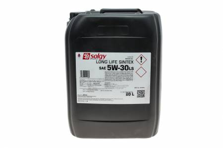 Олива 5W30 LONG LIFE SINTEX LS (20L) (MAN M3477/MB 235.28/Volvo VDS-4/VDS-3/RENAULT RLD-3/RLD-4) 5000 504046 фото товару