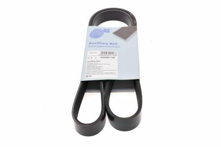 Ремінь генератора Renault Master 2.2-2.5dCi 00-/ Opel Movano/ Vivaro 2.2-2.5 DTI 00- (6PK1148) 350 AD06R1148 фото товару
