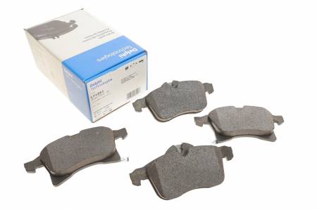 Колодки гальмівні (передні) Opel Astra/Combo/Zafira 98- (Continental) 89 LP1861 фото товару