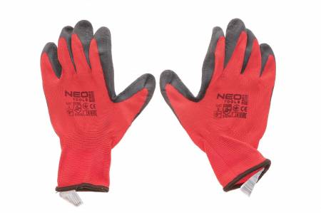 Рукавиці робочі з латексним покриттям (крінкл) 3121x (Т.9) 5385 97-645-9 фото товару