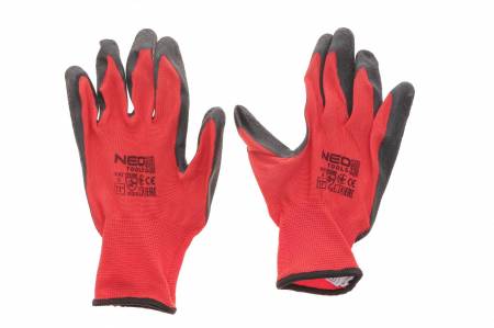 Рукавиці робочі з латексним покриттям (крінкл) 3121x (Т.11) 5385 97-645-11 фото товару