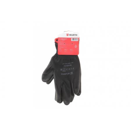 РУКАВИЧКИ ЗАХИСНІ BLACK PU, РОЗМІР 7 5252 0899402407 фото товару