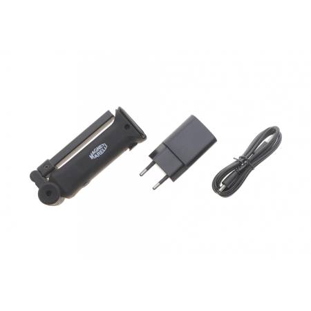 MAGNETI MARELLI ліхтарик міні , складний,  COB LED - 150/75, SMD LED - 30 lm 1200mAh Li-ion, (фанарик + дріт + зарядка), 3 режиму роботи 30/75/150 lm 95 007935030220 фото товару
